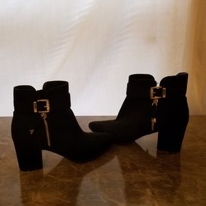 NEW Booties Suede 8 1/2